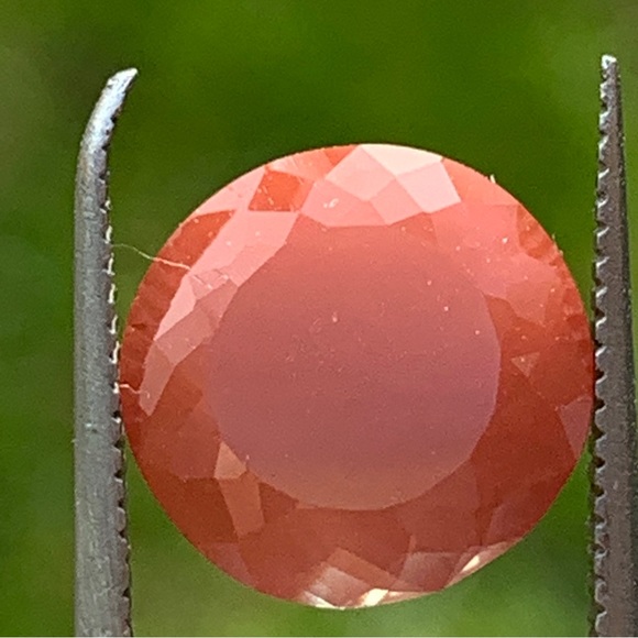 8.54Ct Natural Reddish Orange Andesine Labradorite Congo Lot - Picture 5 of 17